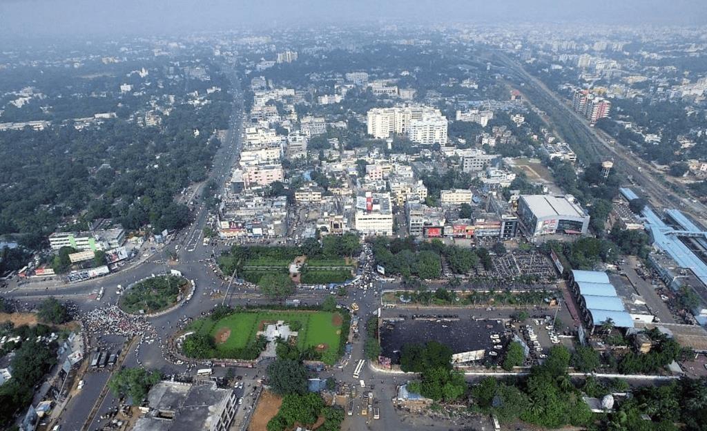 Bhubaneshwar Aerial view